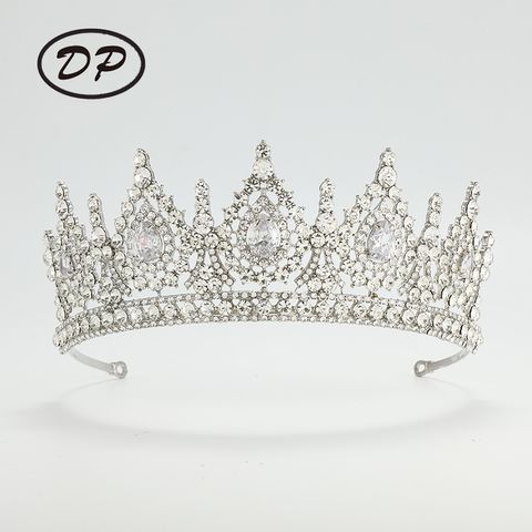 DP H-11 Alloy rhinestone crystal baroque crown