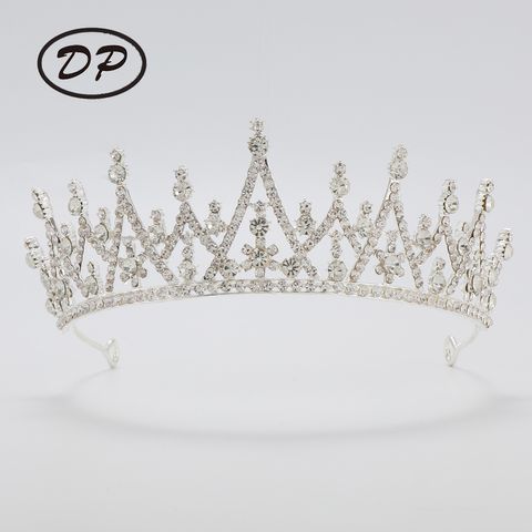 DP H-35 Alloy rhinestone baroque crown