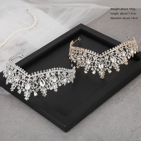 DP HG-2005 アロイ ラインストーン クリスタル バロック クラウン