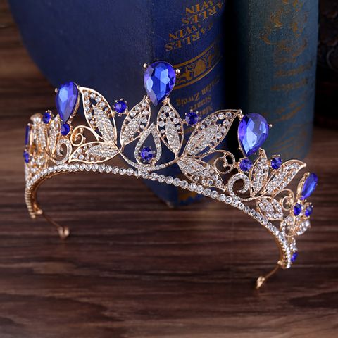 DP HG-1100 Alloy rhinestone crystal baroque crown