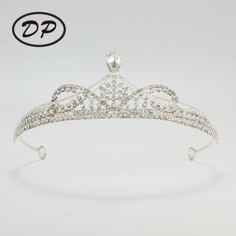 DP H-3 Corona barocca in cristallo di strass in lega