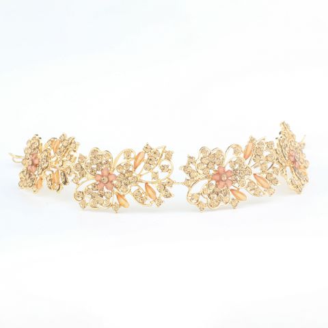 DP E-65 Aleación de diamantes de imitación flor mariposa estilo