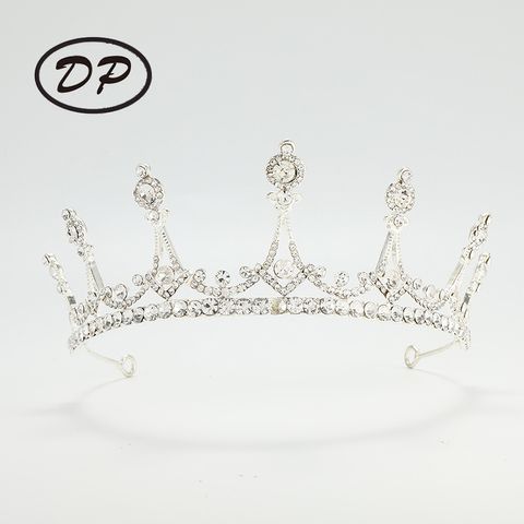 DP H-7 Corona barocca in strass in lega
