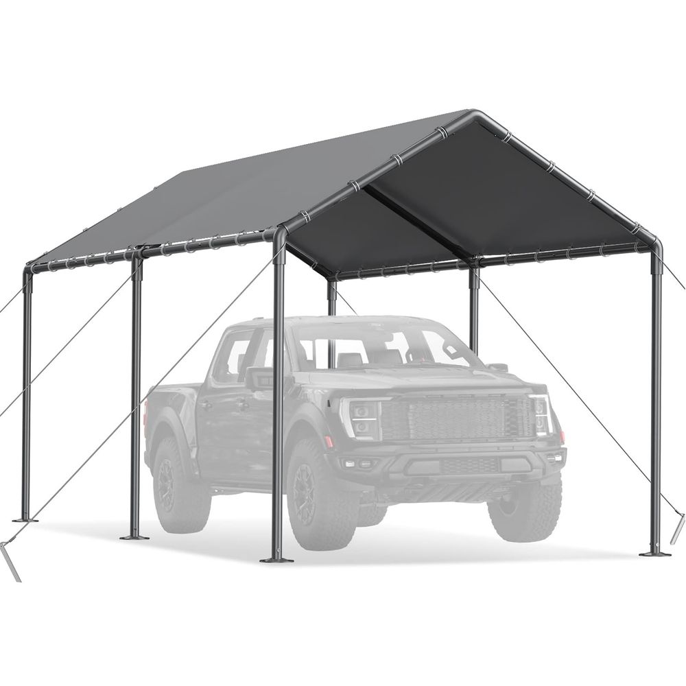 GOJOOASIS Grey Canopy Tent