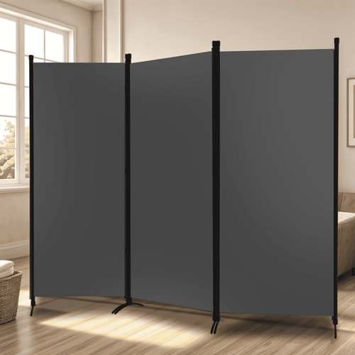 Room Divider Portable Room Dividers and Folding Privacy Screens, 88'' W Fabric Divider for Room Separation, 3 Panel Partition Room Dividers Freestandi