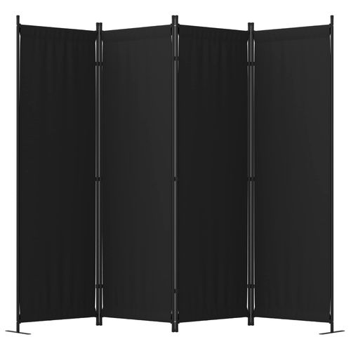 GOJOOASIS Room Divider, 4-Panel Folding Privacy Screen, 88in Portable Separating with 3 Metal Feet, Partition Room Dividers