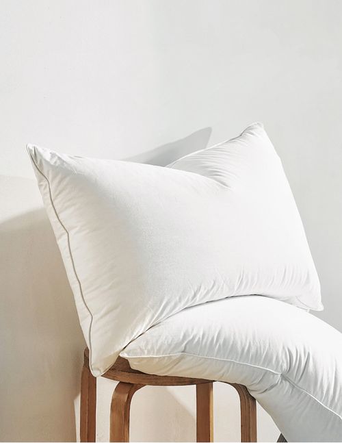 Oreiller original en duvet d'oie