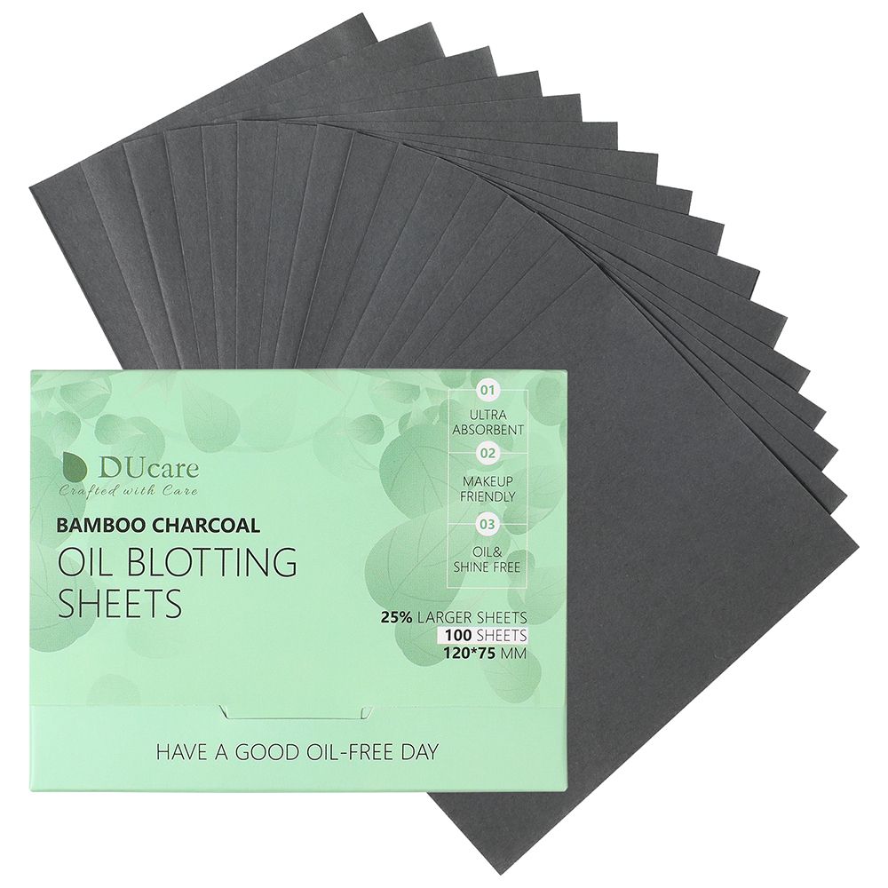 DUcare Bamboo Charcoal Oil Absorbing Sheets