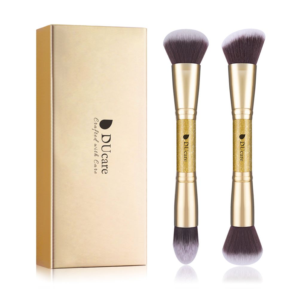 Afterglow - 2 in1 DUcare Dual End Makeup Brushes Set