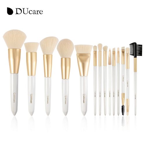 Platinum - Juego de brochas de maquillaje DUcare 14 en 1