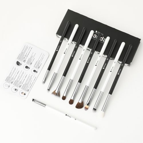 Panda 10Pcs Eye Brush Set