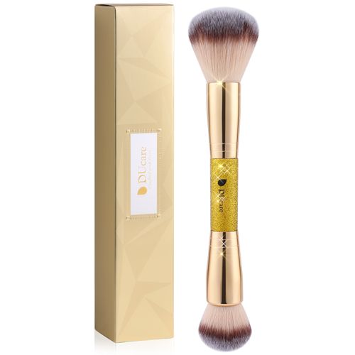 B0109 Afterglow Foundation-Pinsel mit zwei Enden, abgerundet