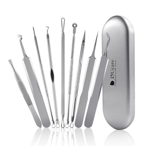 Makeup Pro Stainless Steel Tweezers Set (9PCS/4PCS)