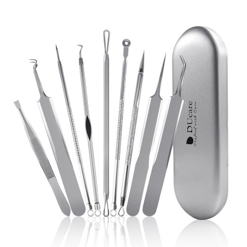 Conjunto de pinças de aço inoxidável Makeup Pro (9PCS/4PCS)