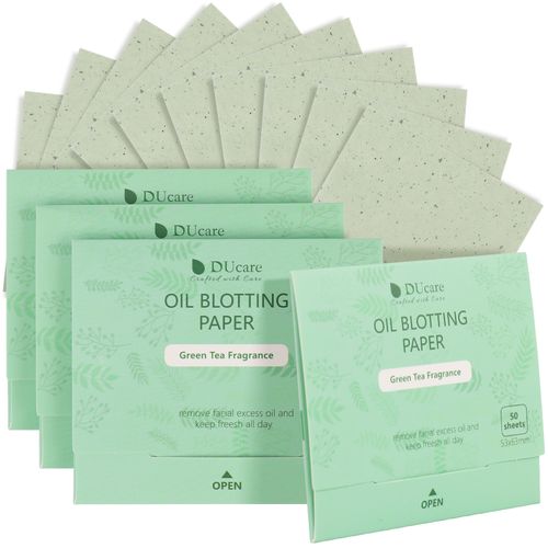 DUcare 4 Piece Green Tea Oil Absorbing Sheets