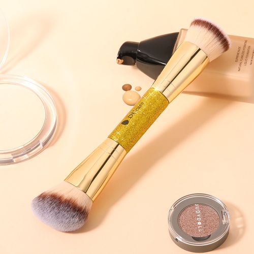 B0108 Afterglow Dual Ended Contour Foundation Brush