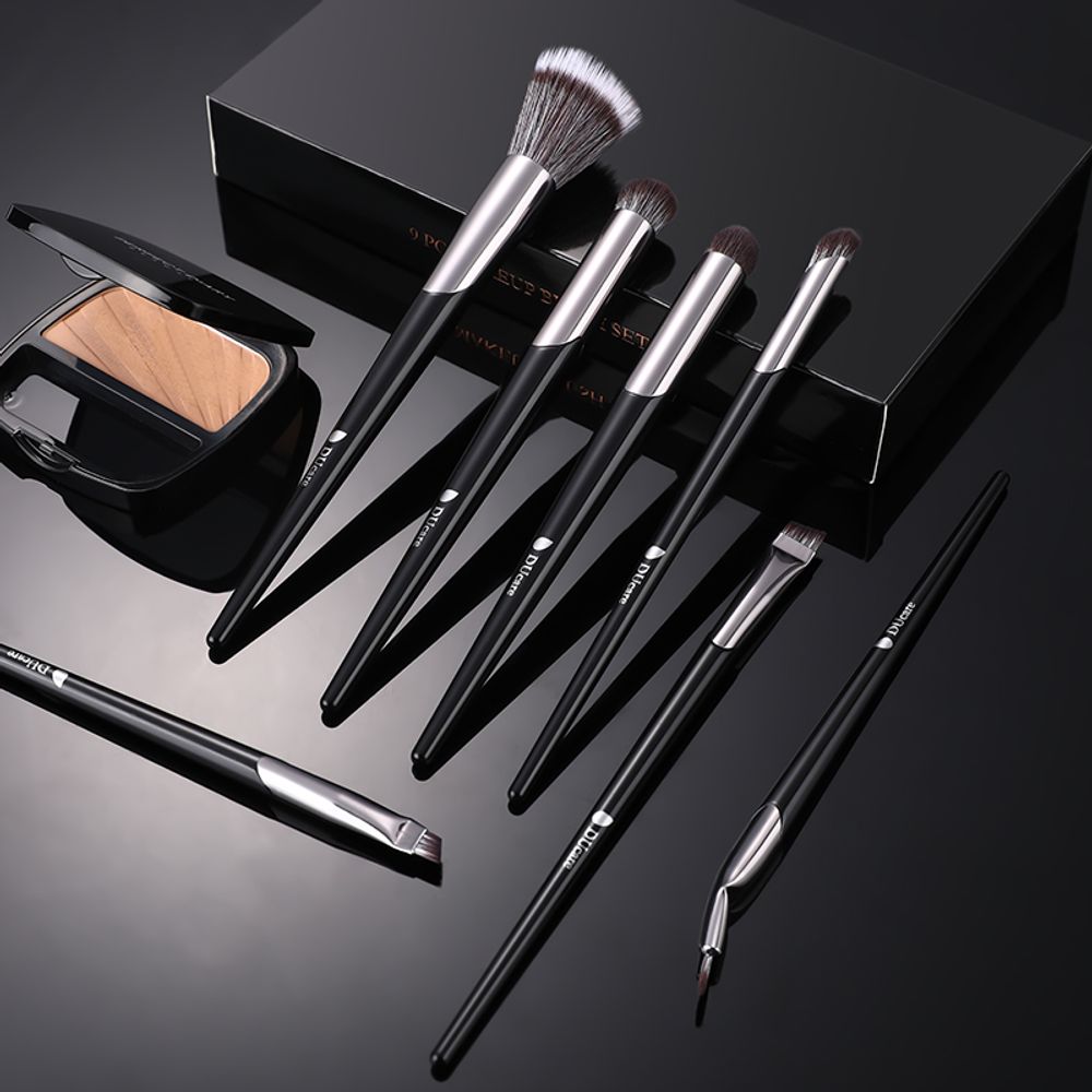 V-Series-- 9pcs DUcare Makeup Brush Set