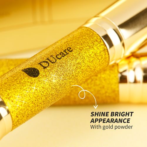 Afterglow Luxurious Gold 2-Piece Dual End Face Brush Set