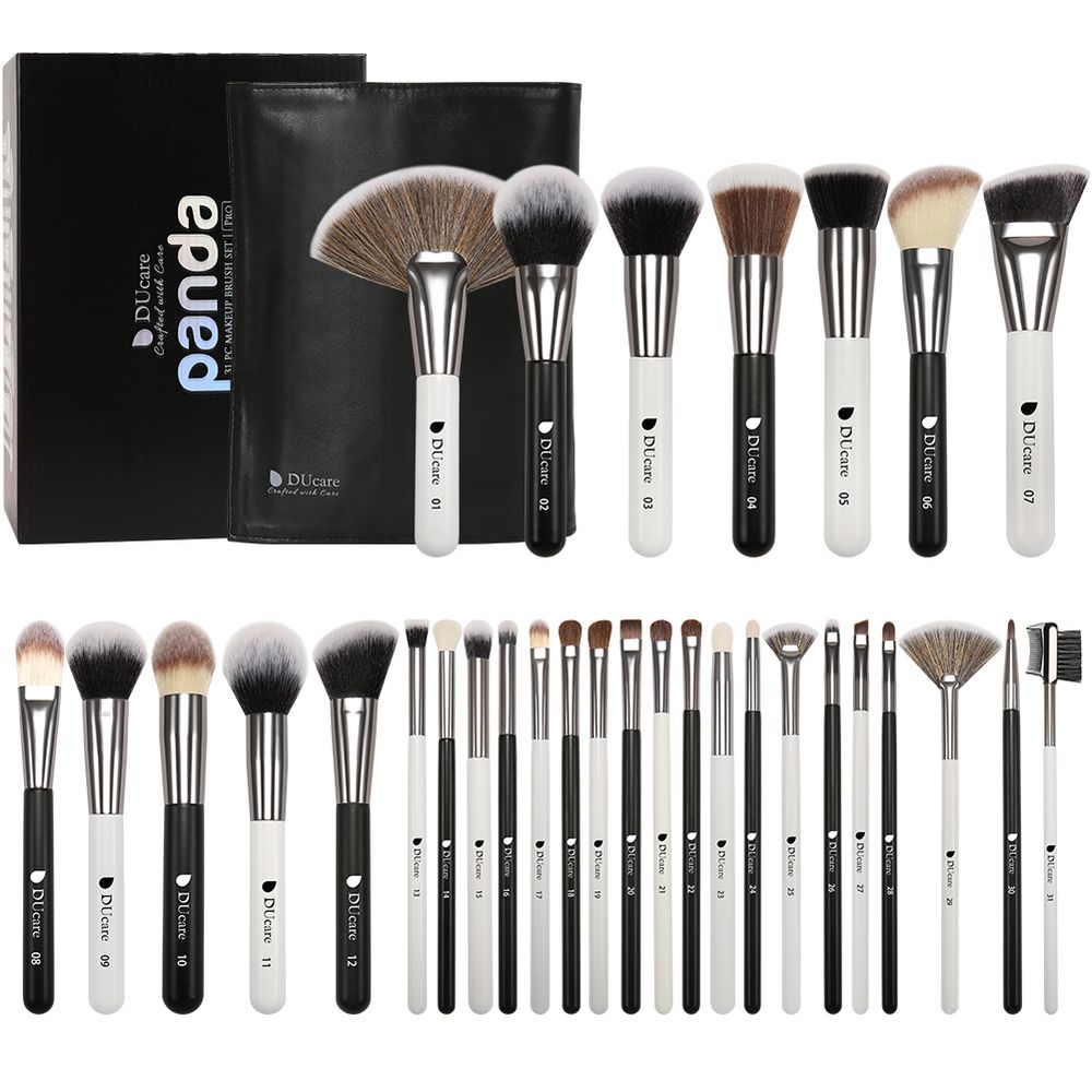 Panda 31 in 1 DUcare Pro-Artistry Makeup Brushes Set