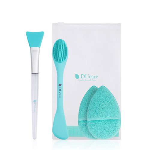 Ensemble de pinceaux pour masque facial en silicone pour soins quotidiens de la peau (3 pièces)