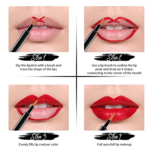 DUcare Classic Retractable Lip Brush Single Pack