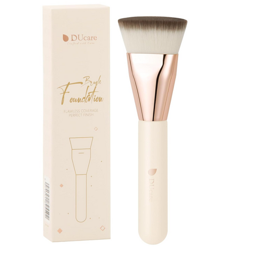 Pincel de base plano DUcare Pincel de maquiagem facial