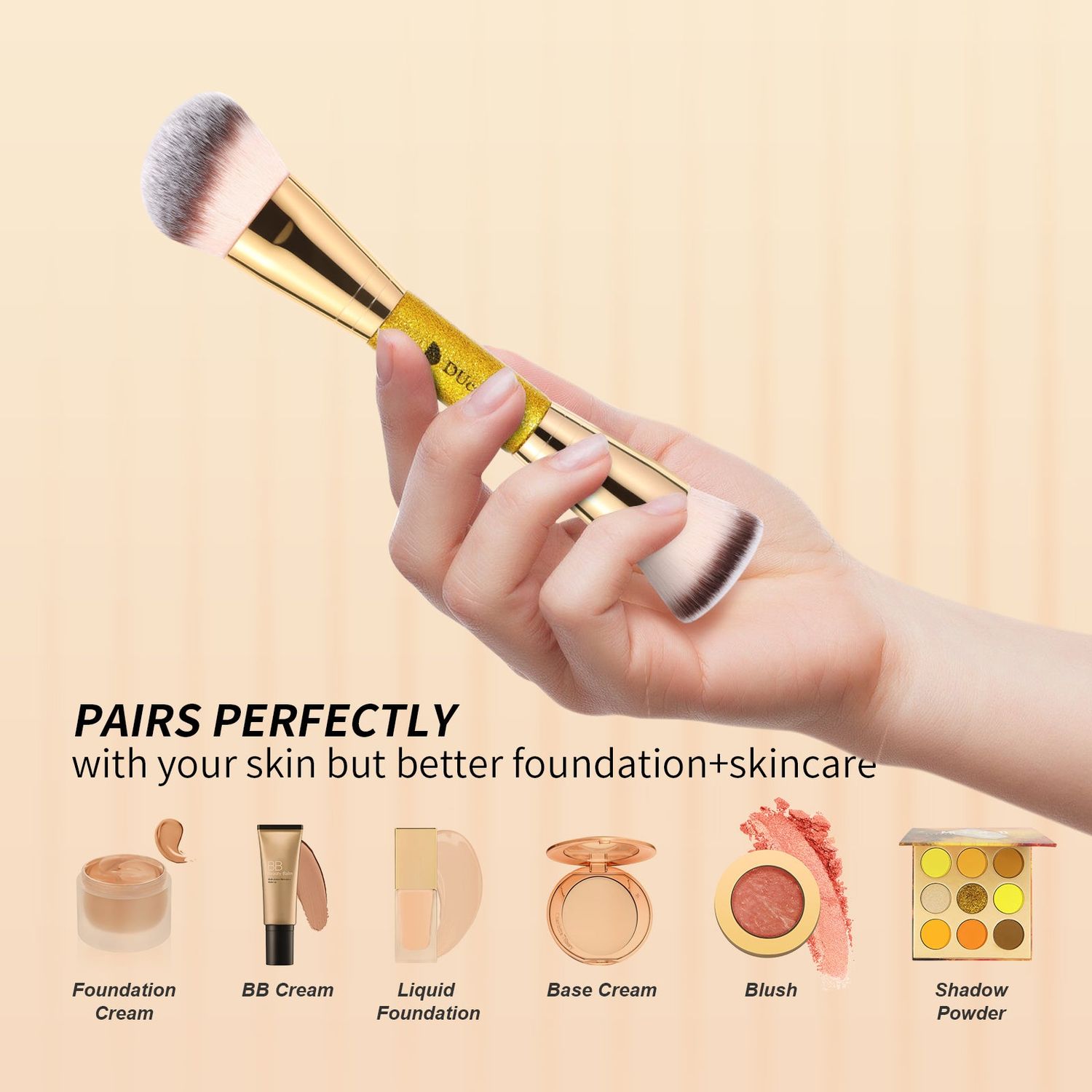 Afterglow --- Dual-end Contour Foundation Brush Single Pack