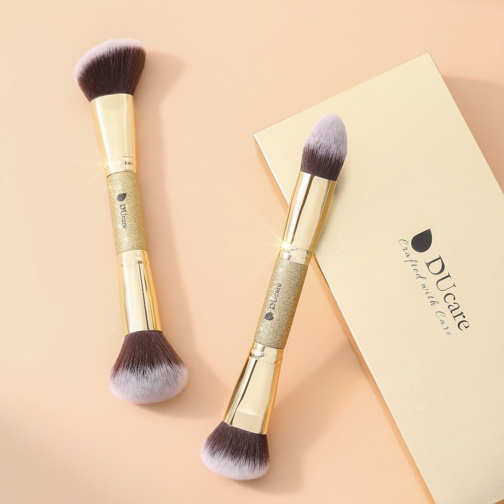 Afterglow - 2 in1 DUcare Dual End Makeup Brushes Set