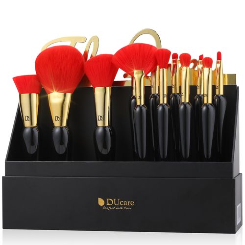 The Queen Charming Luxury Pro Artistry 12-Piece Face & Eye Brush Set