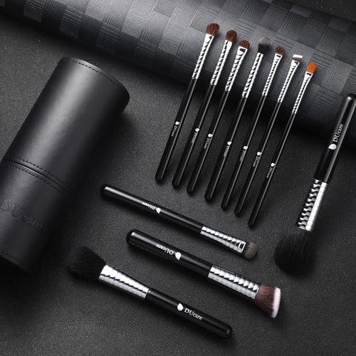 Black Pencil Pro 11-Piece Face & Eye Travel Brush Set