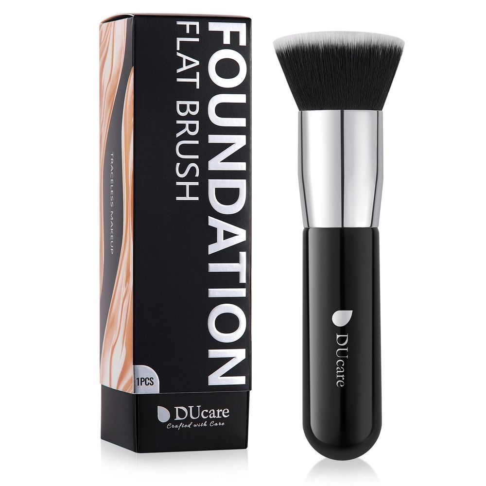 Currant---DUcare Flat Foundation Brush Single Pack