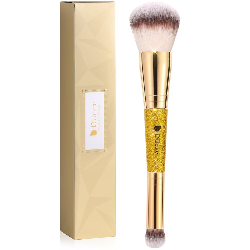 Afterglow--- Dual-end Concealer  Powder Brush Single Pack