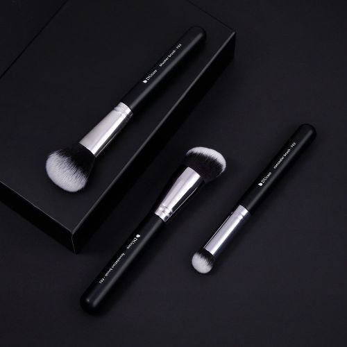 Panda Black & White Daily Need 3-Piece Face Brush Set