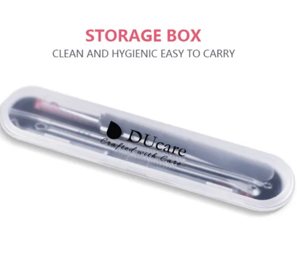 DUcare Beauty makeup tweezers set makeup accessories storage box