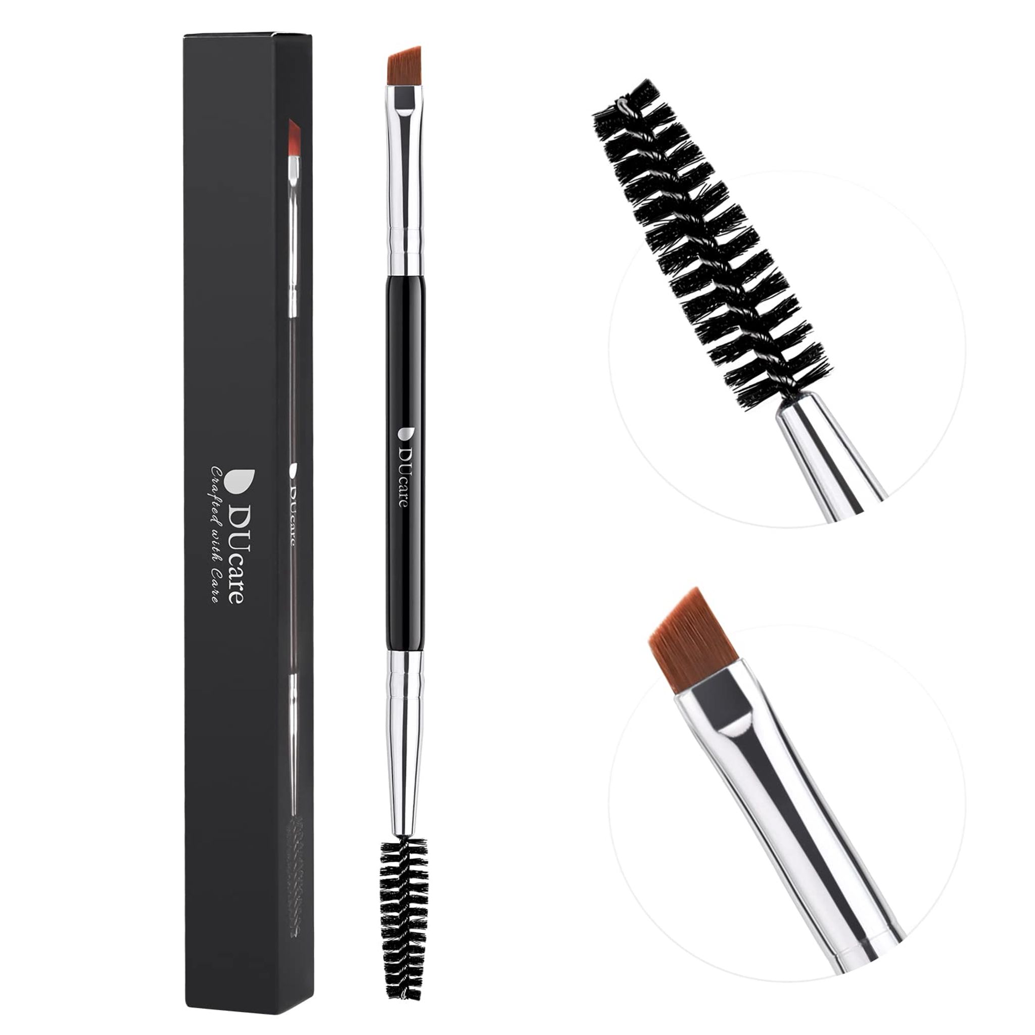 DUcare Beauty eye makeup brushes dual end single pack eyebrow