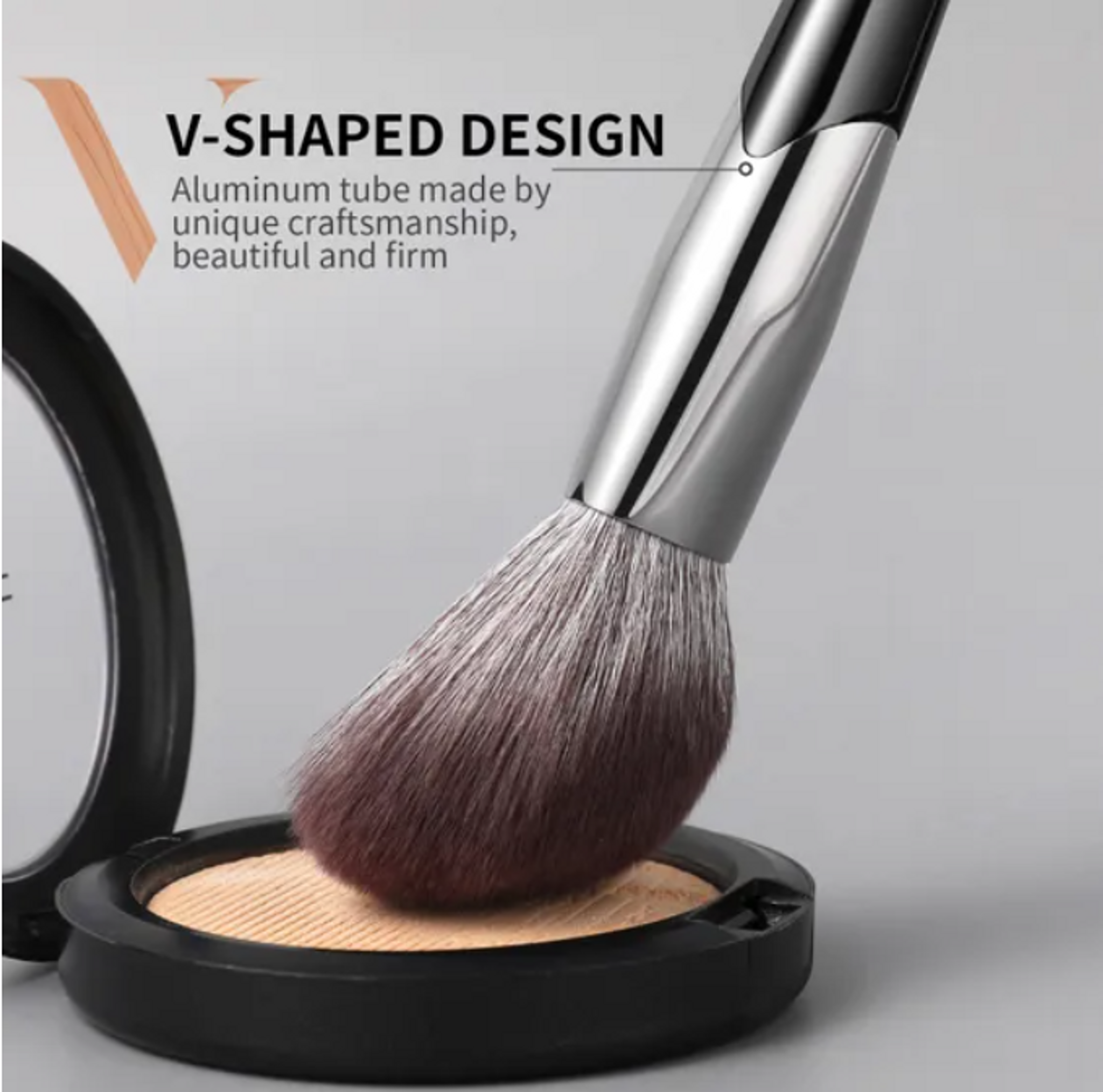DUcare Beauty face makeup brushes powder V series V shaped design