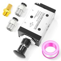 Pneumatic Position 2 valves Port Manual 1PCS 5 Air 継手 Valve 4R310-10 3/8