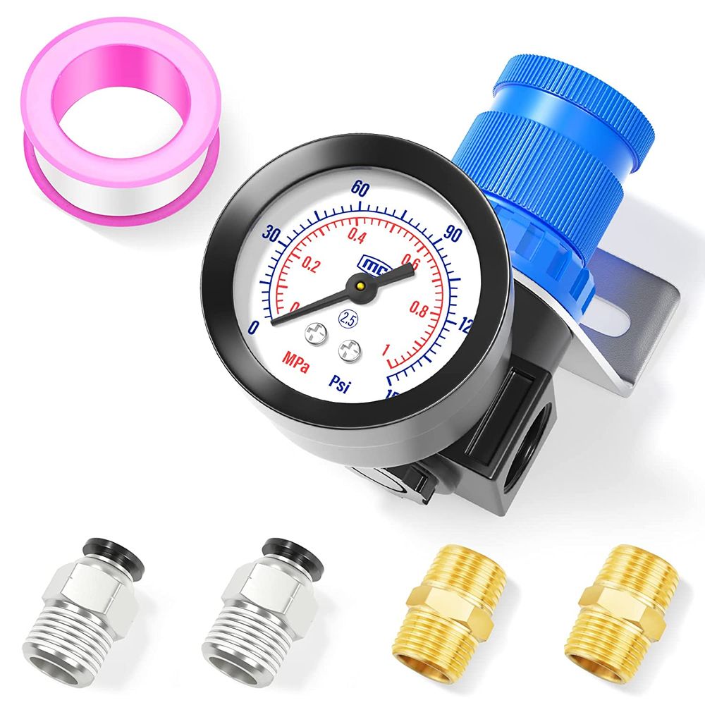 Klanata Air Compressors Pressure Regulator, MINI PRESSURS