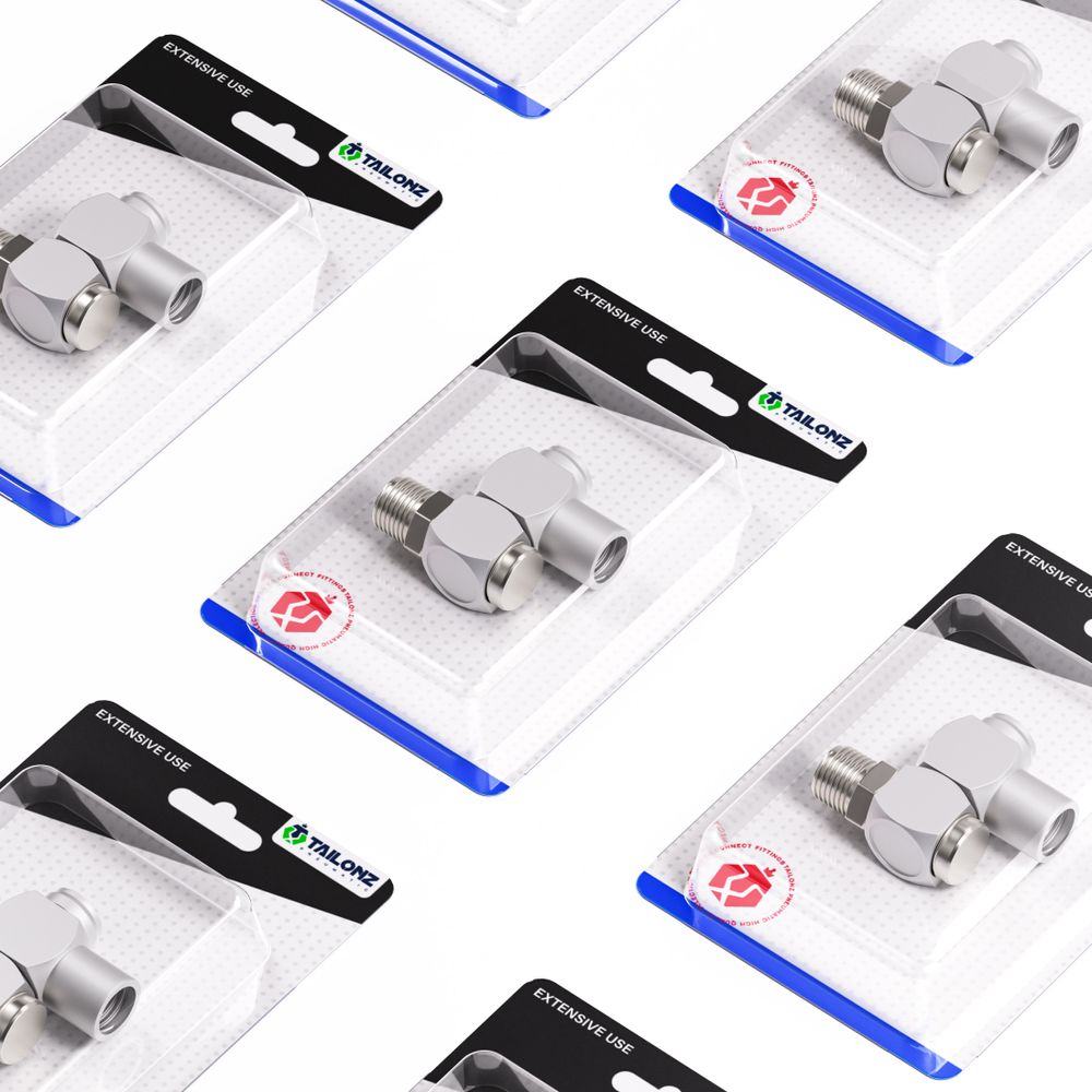 Tiardey 2Packs 1/4 Pollice Girevole A 360 Gradi Connettore Del