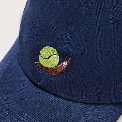 FMACM Tennis Embroidered Casual Cap with Curved Brim