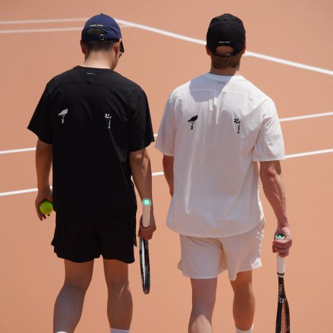 FMACM Micro-perforated Breathable Tennis, Running and Fitness Shorts
