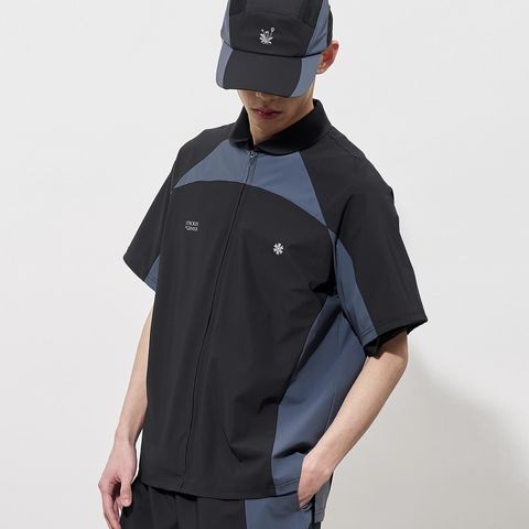 FMACM Genius Strike Tennis Quick-Dry Short-Sleeve Shirt
