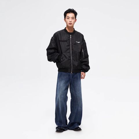 FMACM Bored and Mad X Control Club Air Force One Flight Jacket