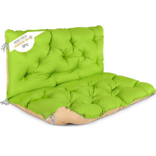 XL Euro Pallet Cushion For Garden Beach With Backrest