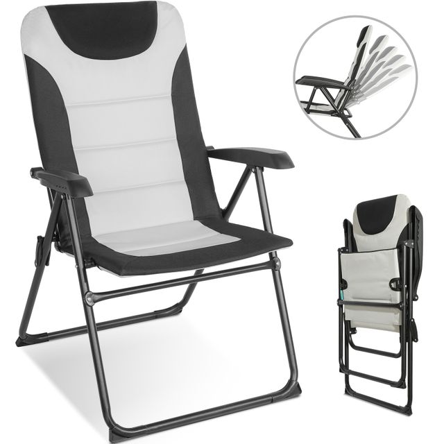 Imbottita in tessuto Sedie pieghevoli bianche robusto telaio in acciaio  Fold Up Chair, Comfy attenuato Sedile, pieghevole facile memorizzare via  for l'aria aperta e al chiuso c2020 : : Casa e cucina