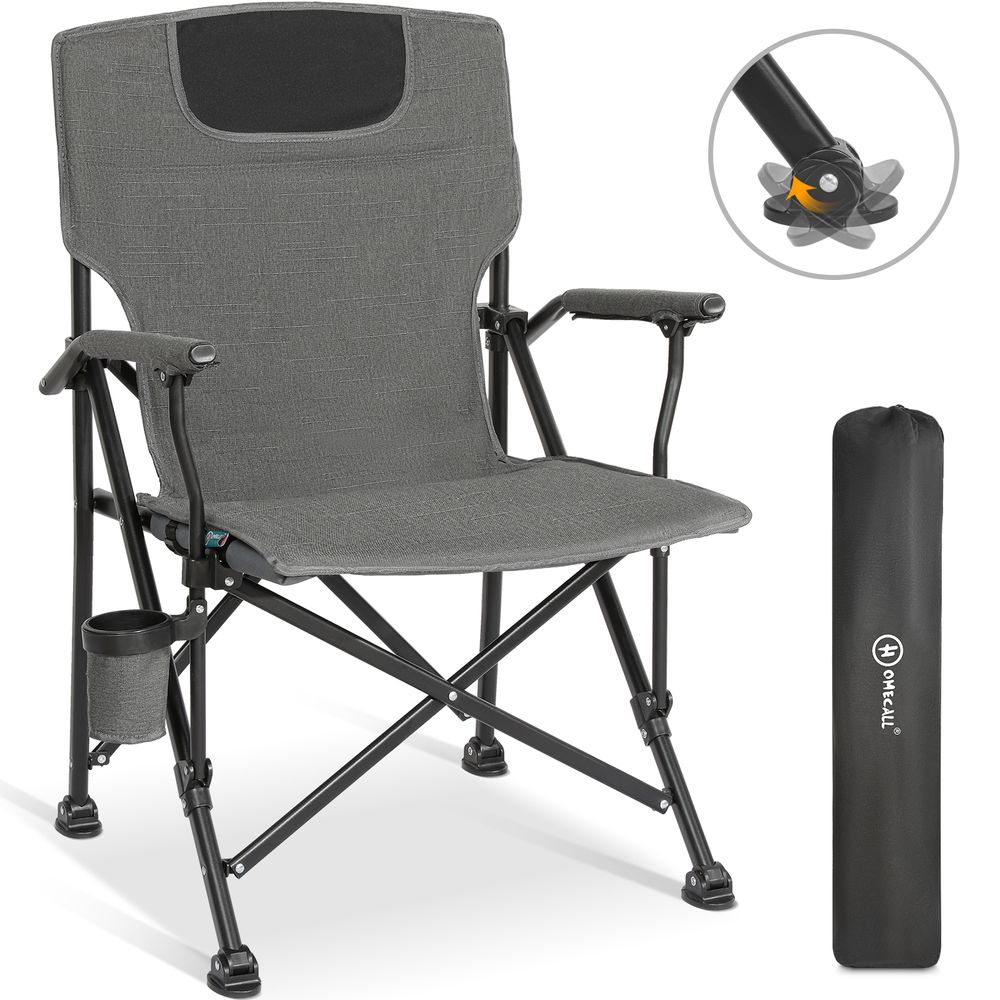 Cadeira dobrável de acampamento Luxus resistente a UV HOMECALL