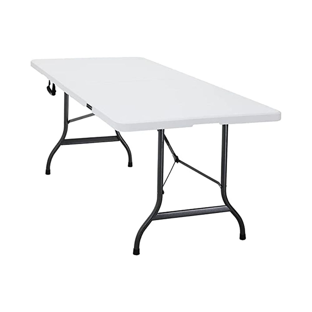 Folding Garden/Buffet Table with Carry Handle, Plastic, for 6 People