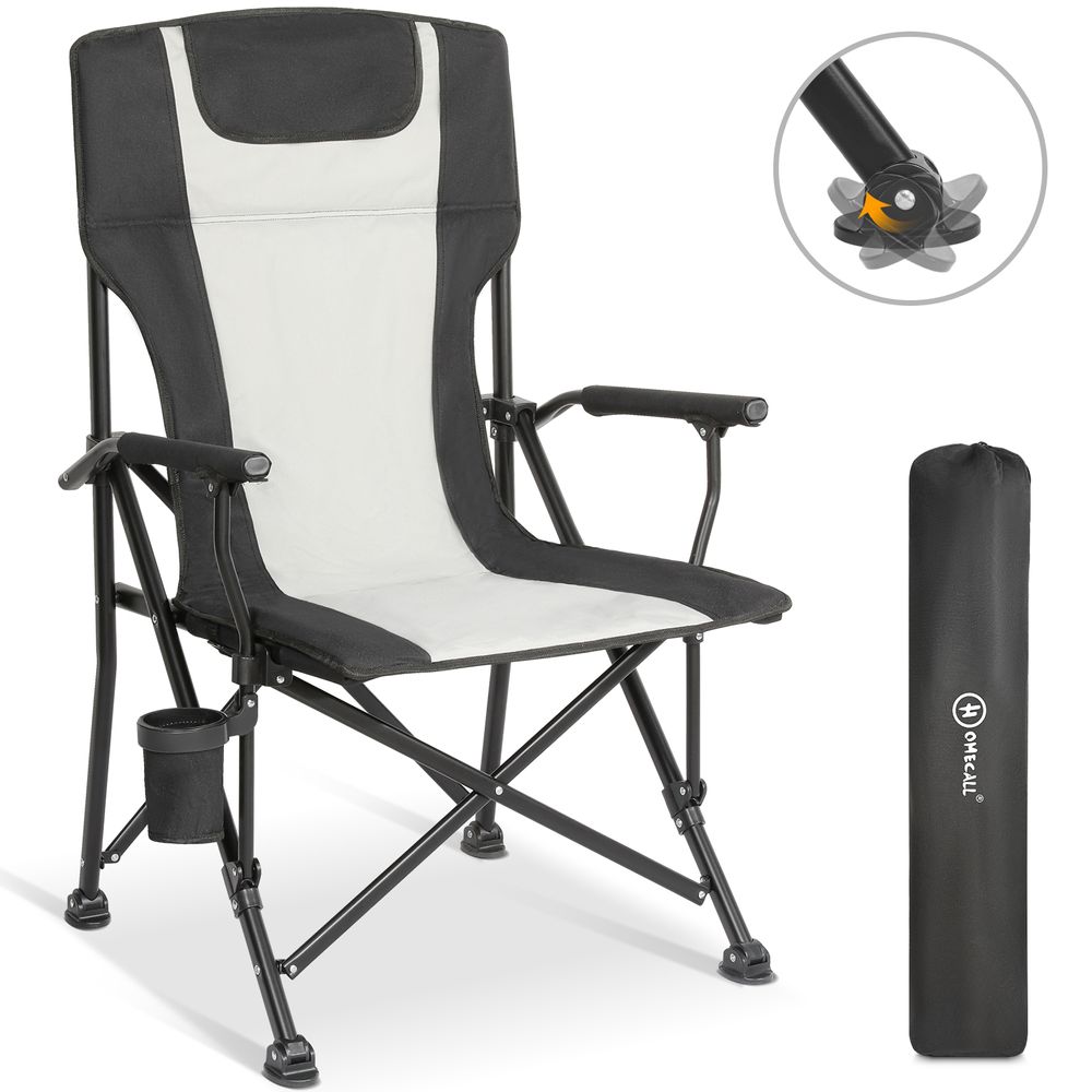 Luxus High Backrest Foldable Camping Chair