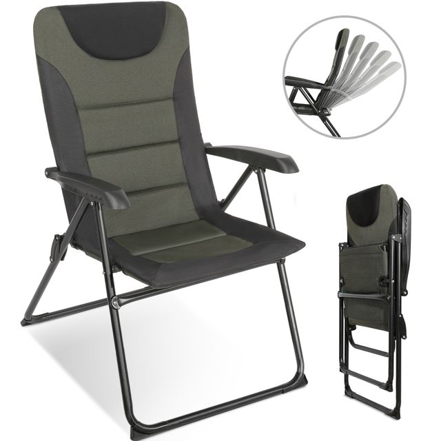 Imbottita in tessuto Sedie pieghevoli bianche robusto telaio in acciaio  Fold Up Chair, Comfy attenuato Sedile, pieghevole facile memorizzare via  for l'aria aperta e al chiuso c2020 : : Casa e cucina