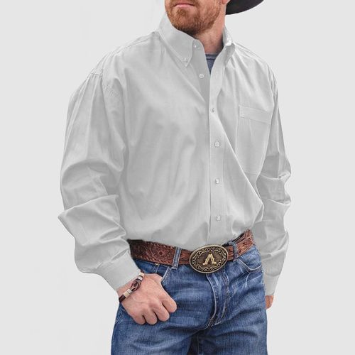 Men's Vintage Western Casual Cotton Shirt ( NEW )